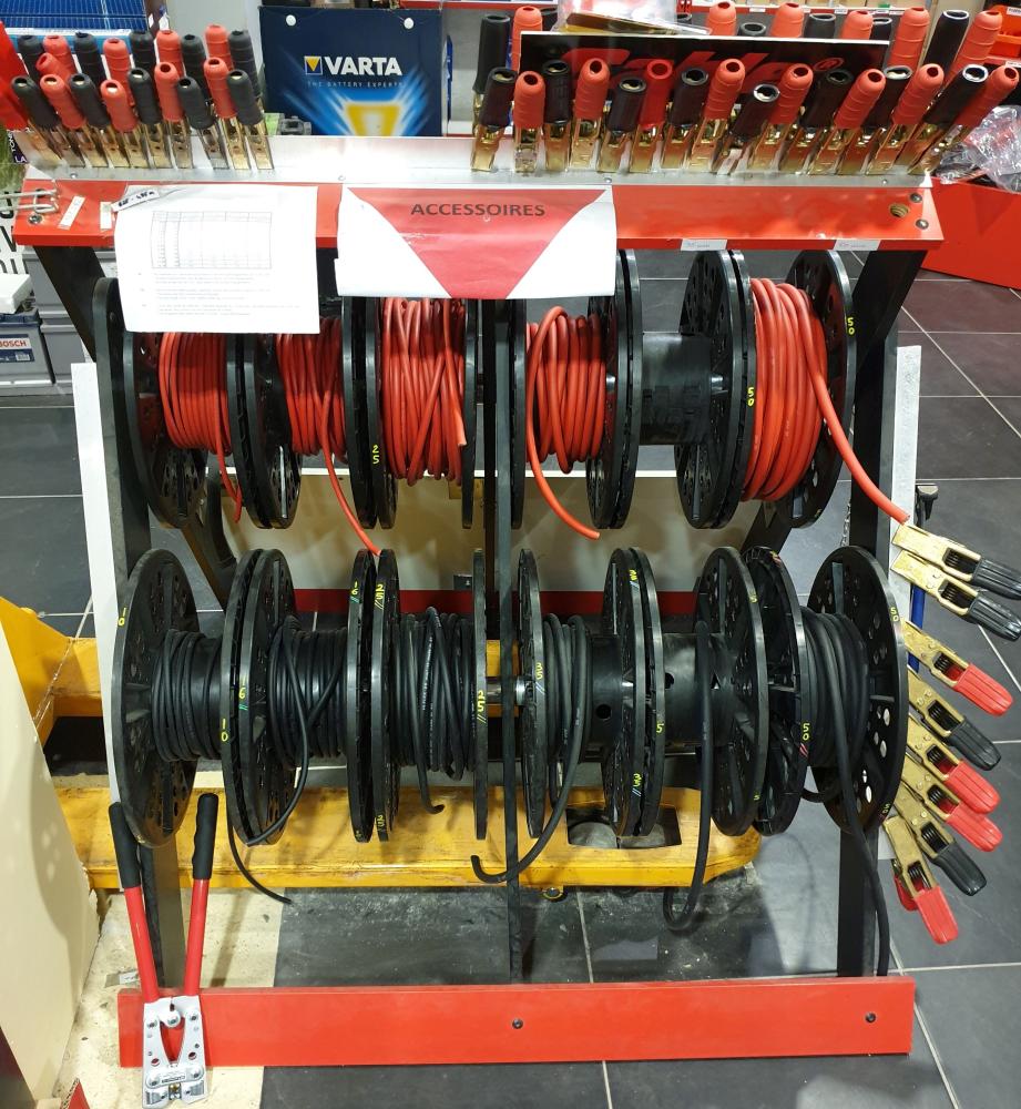 Câbles et pinces de démarrage