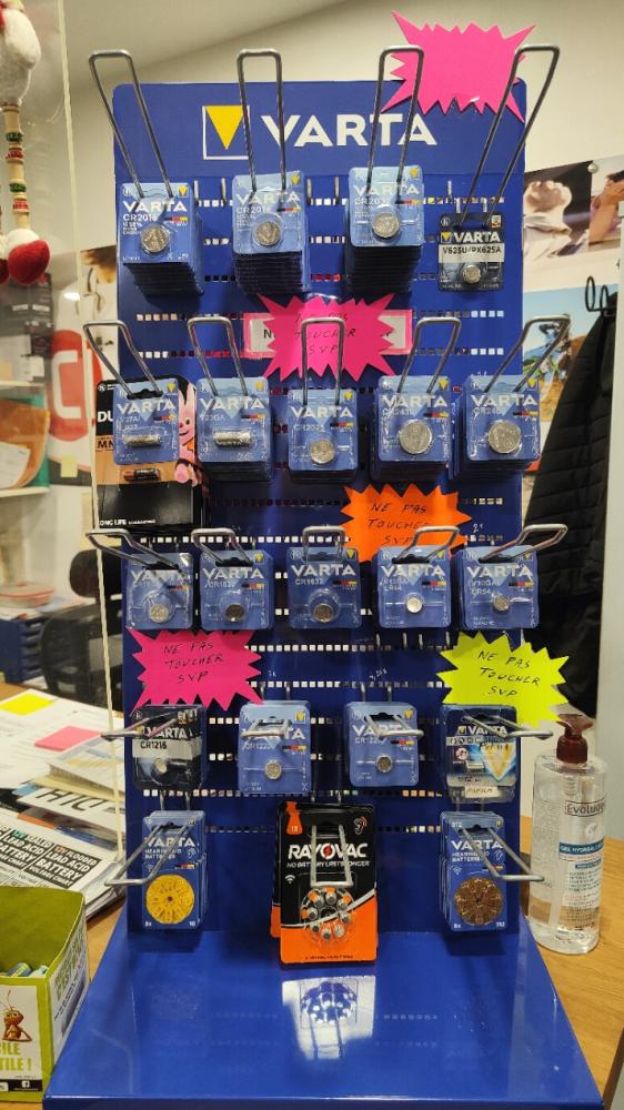 Remplacement piles de montres près de Le Beausset 